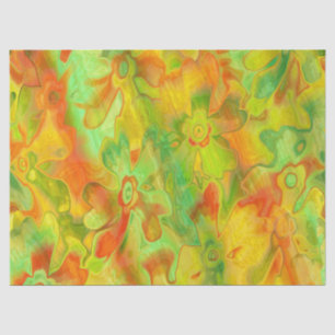 Grungy-Painted-Florals-7- Tissue Paper