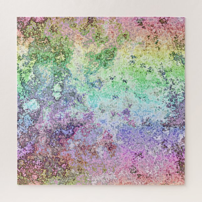 Grungy Rainbow  Jigsaw Puzzle (Vertical)