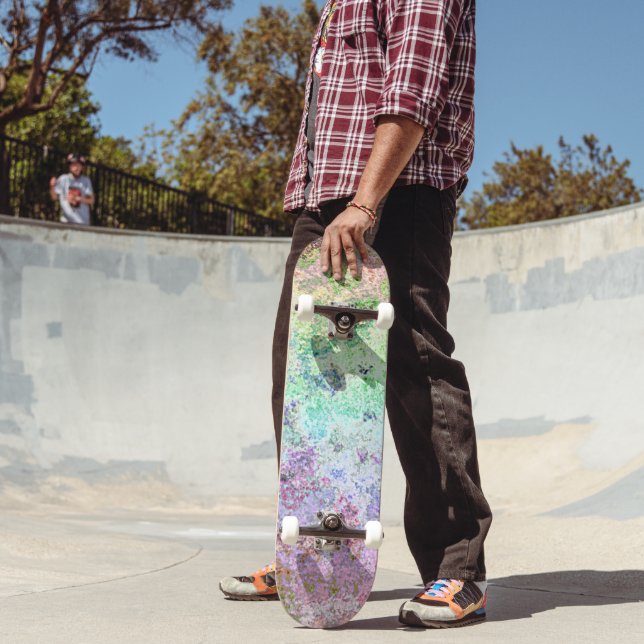 Grungy Rainbow  Skateboard (Outdoor 2)