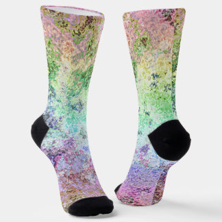 Grungy Rainbow Socks