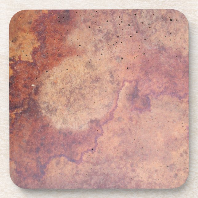Grungy Red Coaster (Front)