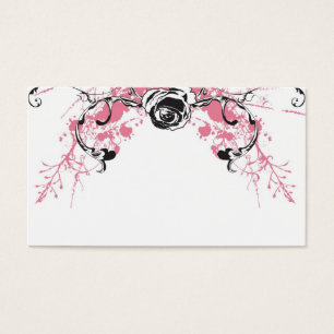 Grungy rose Profile Card