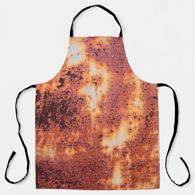 Grungy rusty metal backgroundabstract, aged, backg apron (Front)