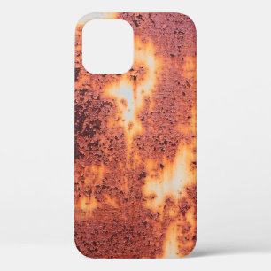 Grungy rusty metal backgroundabstract, aged, backg iPhone 12 case