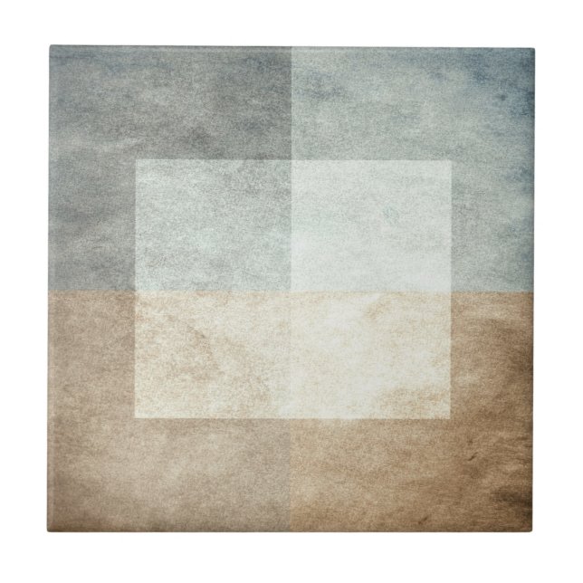 grungy watercolor-like graphic abstract tile (Front)