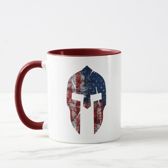 Grunt Style American Spartan Mug (Left)
