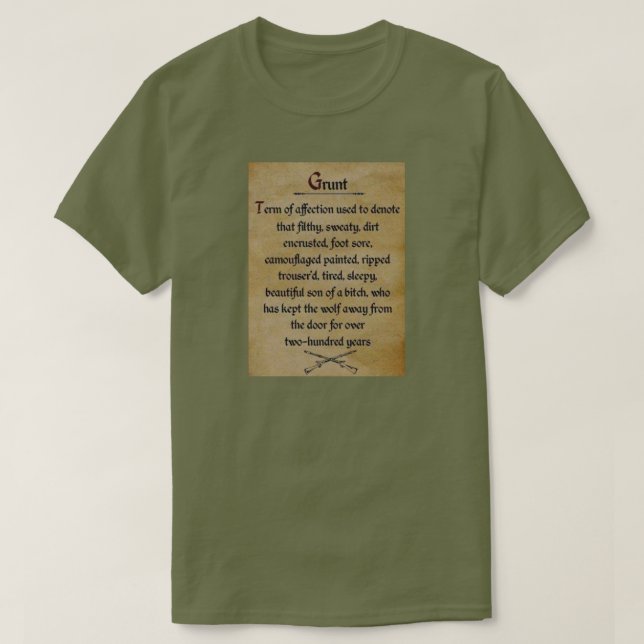 GRUNT T-Shirt (Design Front)