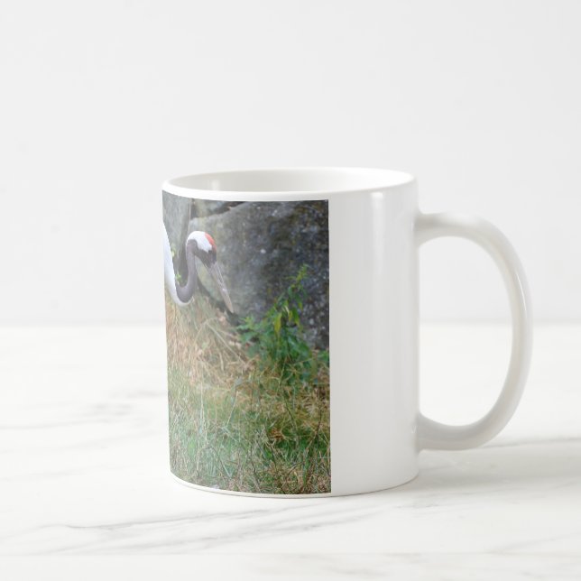 Grus japonensis coffee mug (Right)