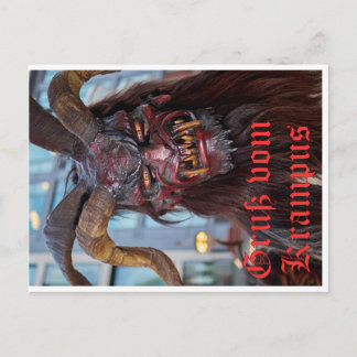 Gruß vom Krampus Postcard