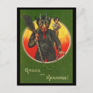 Gruss Vom Krampus Postcard