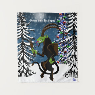 Gruss vom Krampus Tapestry