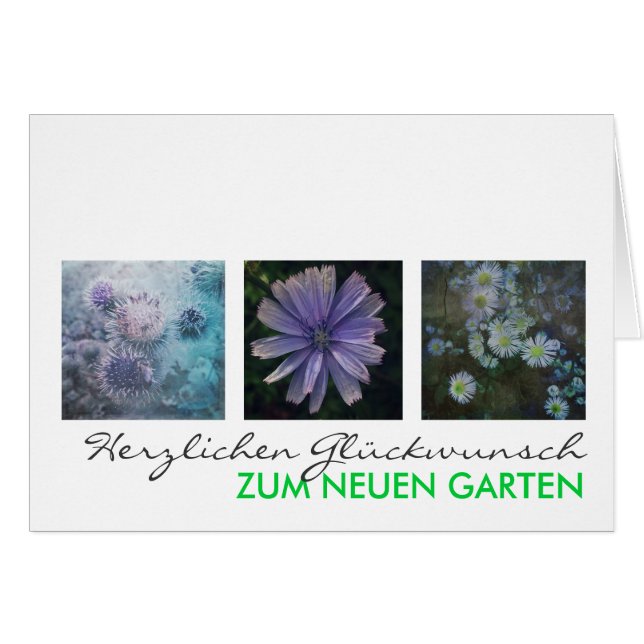 Grußkarte mit ihren Fotos (Front Horizontal)