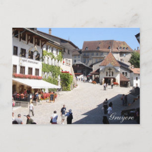 Gruyères, Switzerland postcard