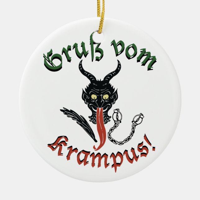 Gruz Vom Kampus Ceramic Ornament (Front)