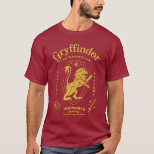 GRYFFINDOR™ Determination Courage Bravery Crest T-Shirt