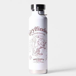GRYFFINDOR™ Determination Courage Bravery Crest Water Bottle