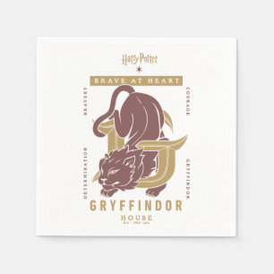 GRYFFINDOR™ House Brave at Heart Napkin