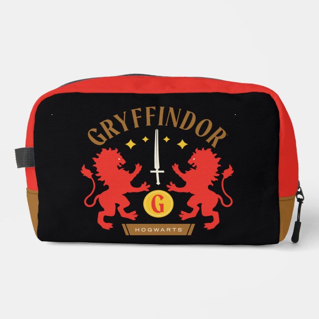 GRYFFINDOR™ House Double Lion Sword Graphic Dopp Kit (Front)