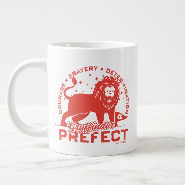 GRYFFINDOR™ Prefect Badge Large Coffee Mug (Left)