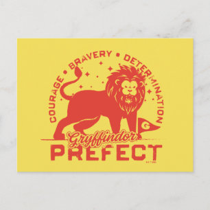 GRYFFINDOR™ Prefect Badge Postcard