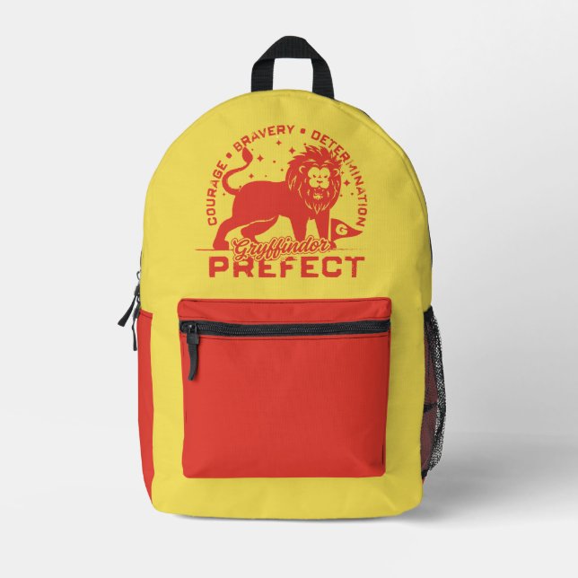 GRYFFINDOR™ Prefect Badge Printed Backpack (Front)