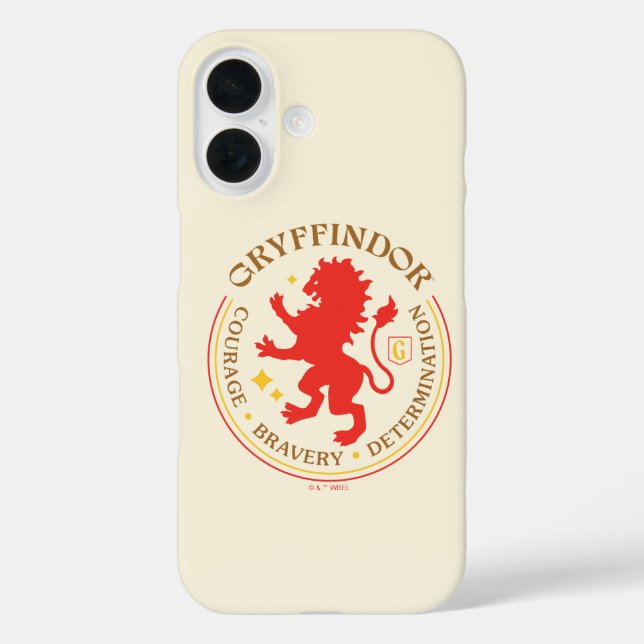 GRYFFINDOR™ Red Lion House Pride Badge Case-Mate iPhone Case (Back)