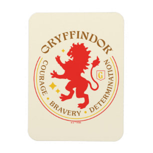 GRYFFINDOR™ Red Lion House Pride Badge Magnet