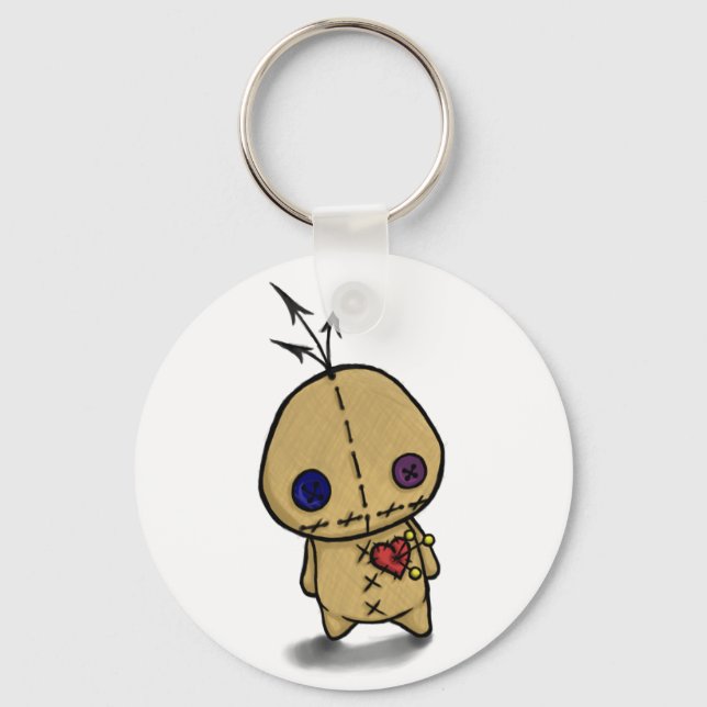 Grym Voodoo Doll Keychain (Front)