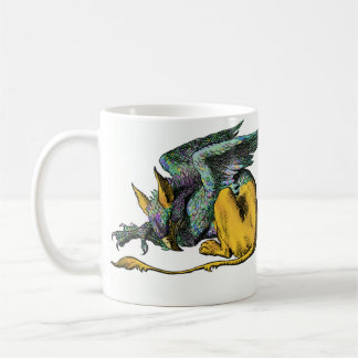 Gryphon - Blue: Coffee Mug