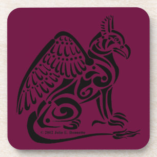 Gryphon Cork Coaster