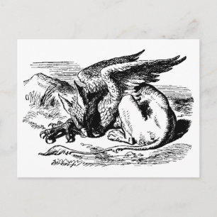 Gryphon Resting Postcard