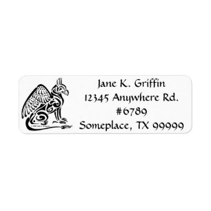 Gryphon Return Address Label