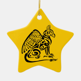 Gryphon Star Ornament