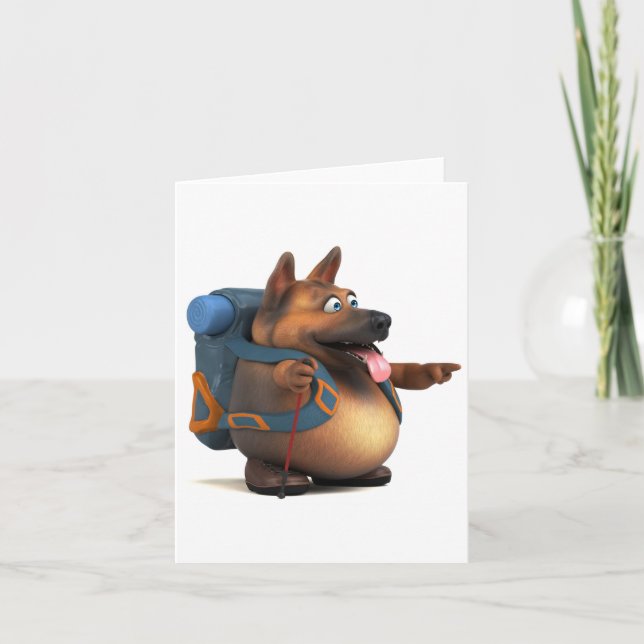 GS backpacker Card (Front)