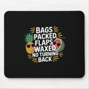 Gs Packed Flaps Waxed No Turning Ck Travel Tourist Mouse Pad