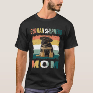 GSD010 - German Shepherd Mum T-Shirt