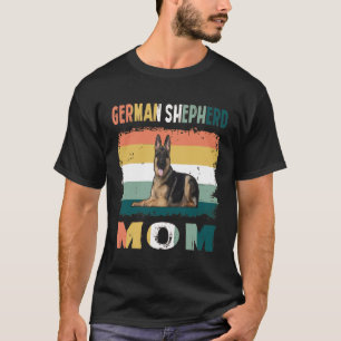 GSD013 - German Shepherd Mum T-Shirt