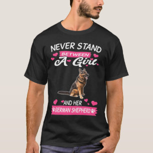 GSD075 - Never Stand Between A Girl And Her German T-Shirt
