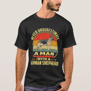 GSD078 - Never Underestimate A Man With A German S T-Shirt