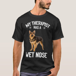 GSD088 - My Therapist Has A Wet Nose T-Shirt