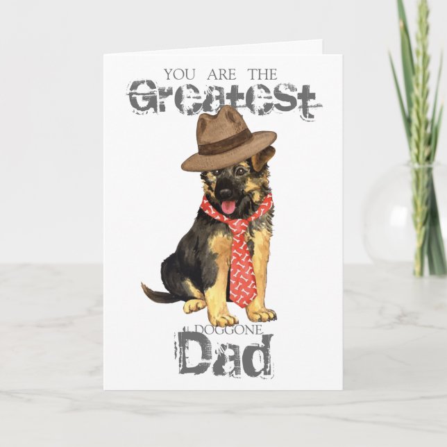 GSD Dad Card (Front)