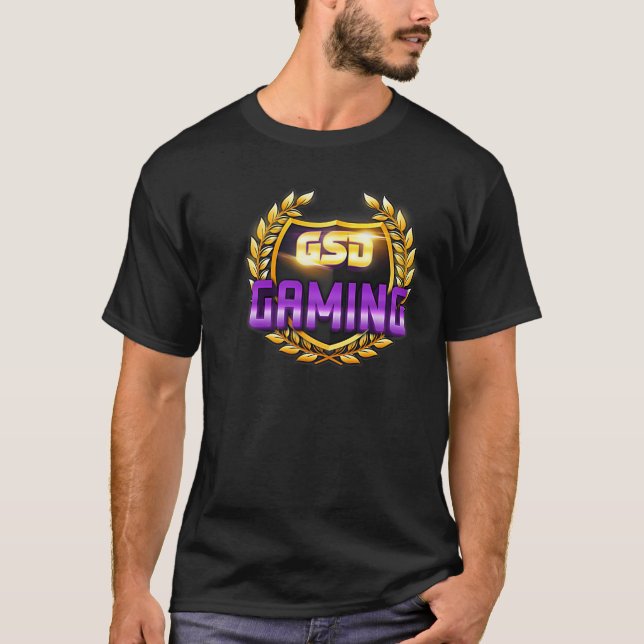 GSD Gaming Crest funny T-Shirt (Front)