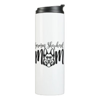 GSD German Shepherd Mum on Thermal Tumbler