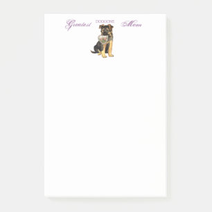 GSD Heart Mum Post-it Notes