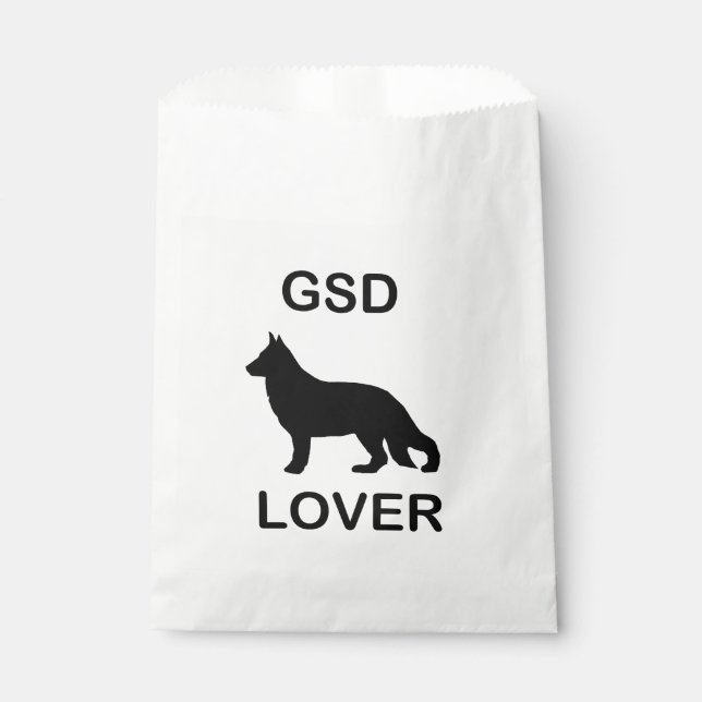 GSD Lover Favour Bag (Front)