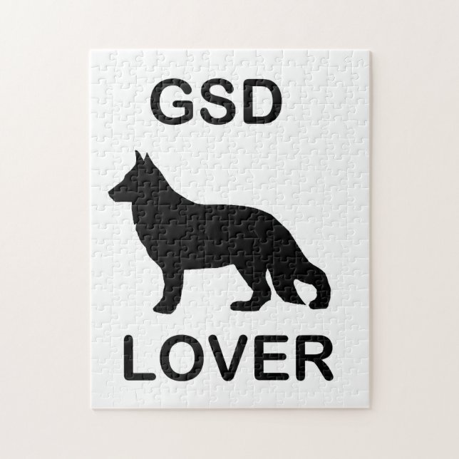 GSD Lover Jigsaw Puzzle (Vertical)