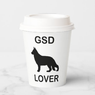 GSD Lover Paper Cups