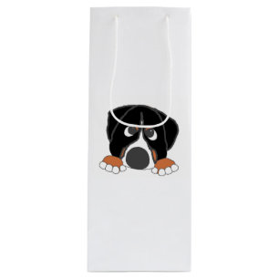 gsmd peeking wine gift bag