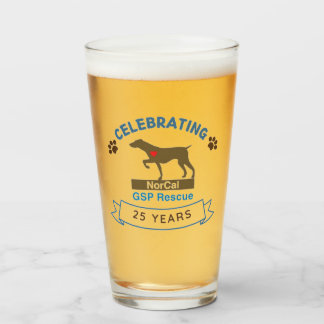 GSP 25th Anniversary American Pint Glass