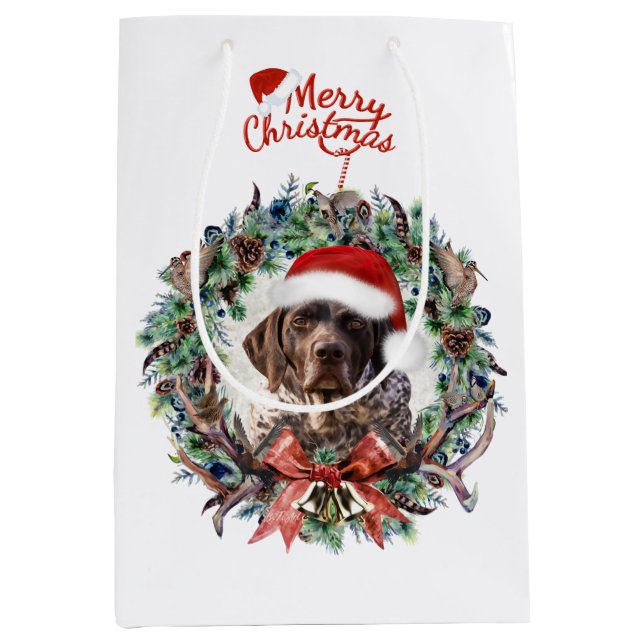 Gsp Christmas Medium Gift Bag (Front)